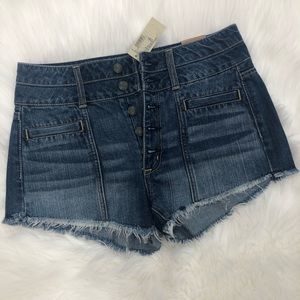 NWT American Eagle Sz 8 Hi-rise Festival Shorts
